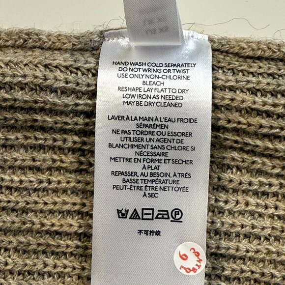 Anthropologie by Anthropologie Twist Front Sweater Set Beige Neutral Size XS - Picture 7 of 16